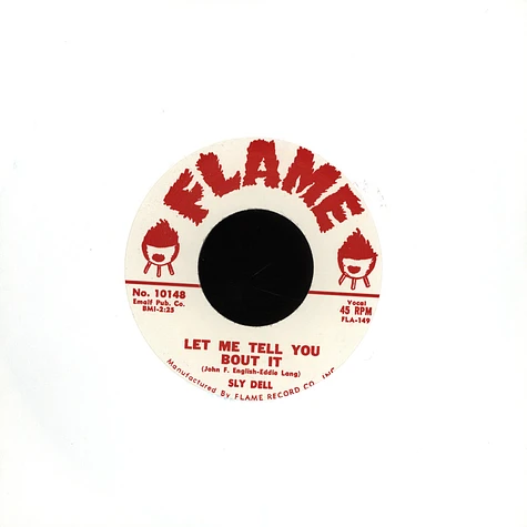 Sly Dell / Marty Lewis - Let Me Tell You About It / Satisfied With My Lovin’