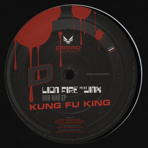 Lion Fire - Dub War EP feat. Jinx