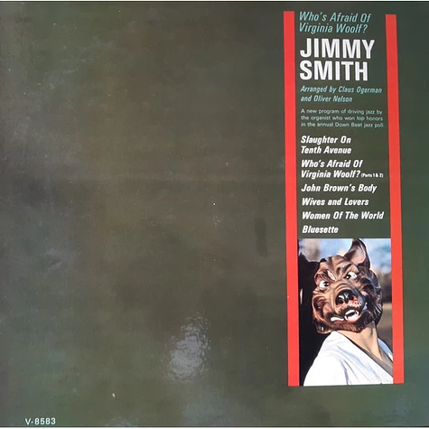 Jimmy Smith - Who's Afraid Of Virginia Woolf?