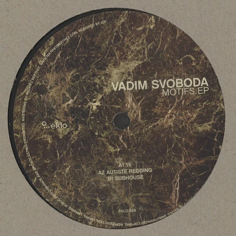 Vadim Svoboda - Motifs EP