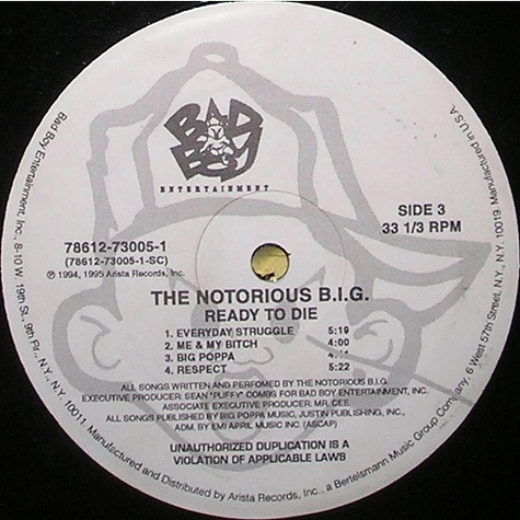 The Notorious B.I.G. - Ready To Die