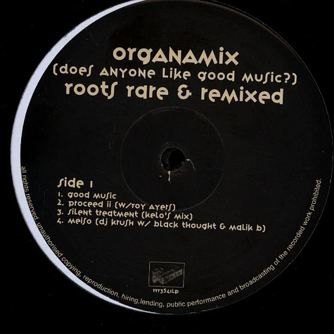 The Roots - Organamix: Rare & Remixed