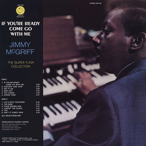 Jimmy McGriff - If You're Ready Come Go With Me