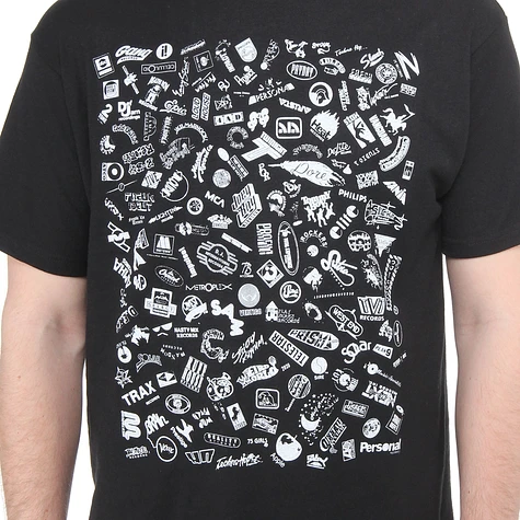 Stones Throw - Record Label Logos T-Shirt