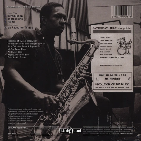 John Coltrane - Newport ’61