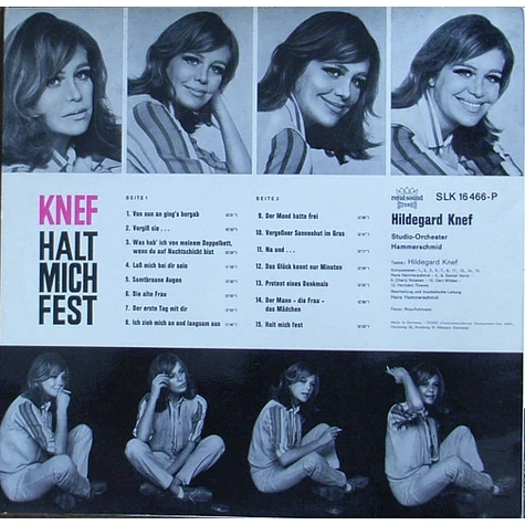 Hildegard Knef - Halt Mich Fest