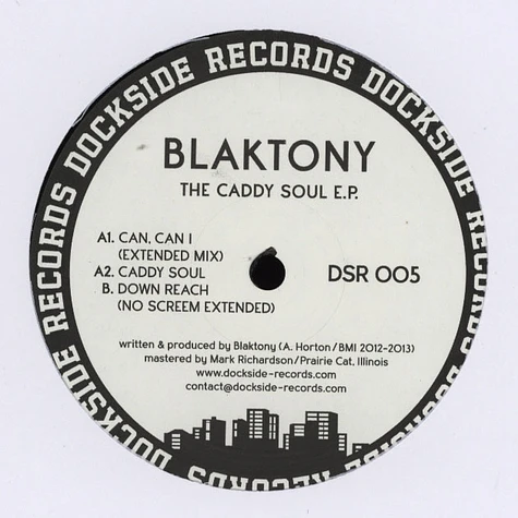Blaktony - The Caddy Soul EP