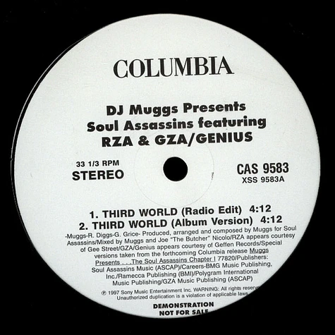 DJ Muggs Presents The Soul Assassins Featuring RZA & GZA / The Genius - Third World