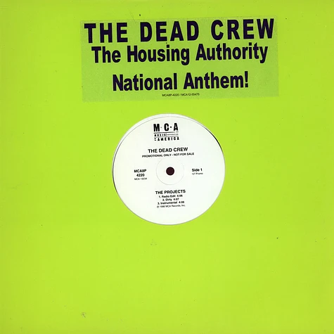 The Dead Crew - The Projects / Step Ya' Game Up