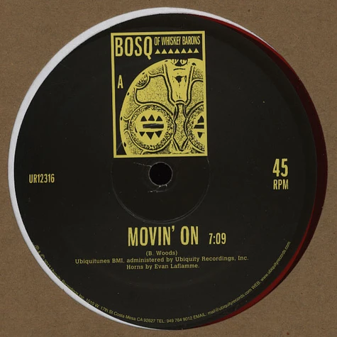 Bosq of Whiskey Barons - Movin' On