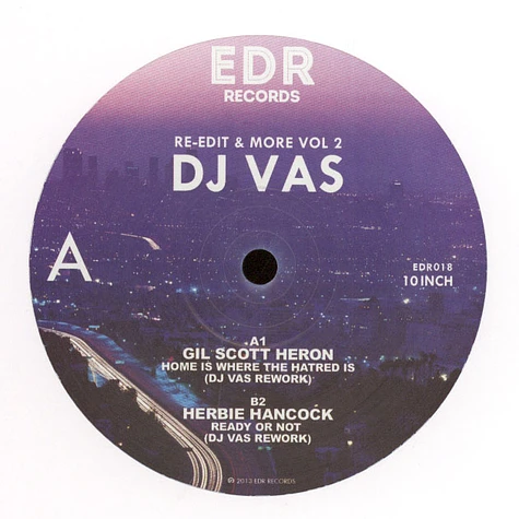DJ Vas - Re-Edits & More Volume 2