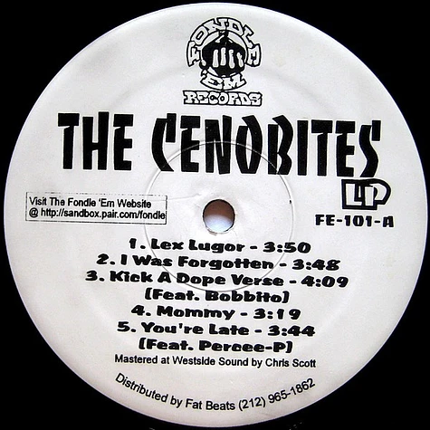 The Cenobites, Godfather Don Feat. Kool Keith - The Cenobites LP