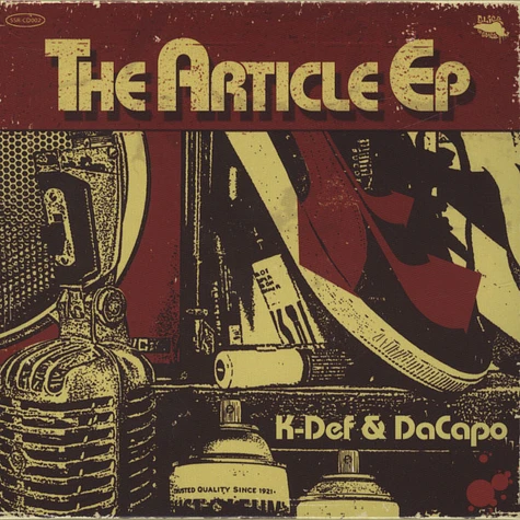 K-Def & DaCapo - The Article EP Expanded CD Version