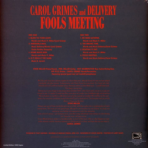 Carol Grimes - Fools Meeting