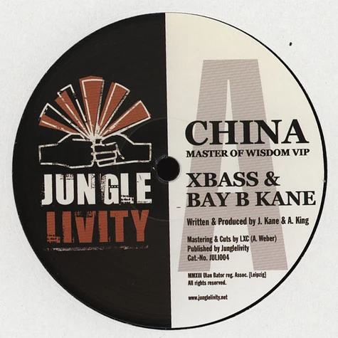 Bay B Kane & Xbass - China (Masters Of Wisdom VIP)