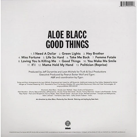 Aloe Blacc - Good Things & Instrumentals