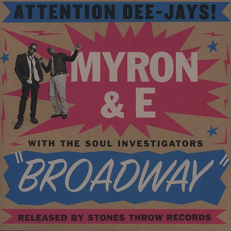Myron & E with The Soul Investigators - Broadway