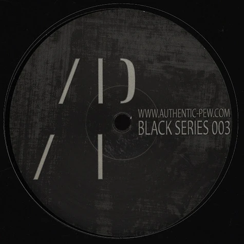 Tomohiko Sagae / Perthil & Aerts - Black Series 003