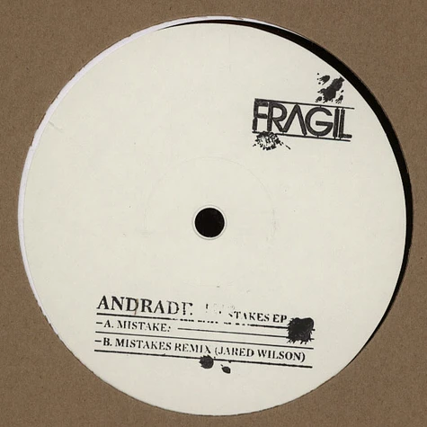Andrade - Mistakes EP