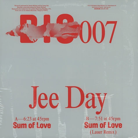 Jee Day - Sum Of Love