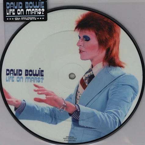 David Bowie - Life On Mars? 40th Anniversary 7" Picture Disc
