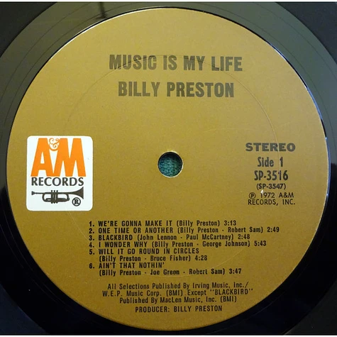 Billy Preston - Music Is My Life