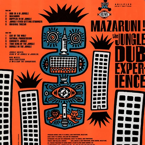 Mazaruni! Feat. Mad Professor, William The Conqueror & King O' Di Jungle - The Jungle Dub Experience