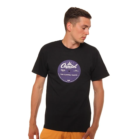 Capitol Records - Purple & Silver Logo T-Shirt