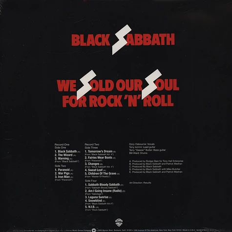 Black Sabbath - We Sold Our Soul To R&rR