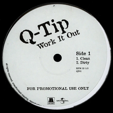 Q-Tip - Work It Out