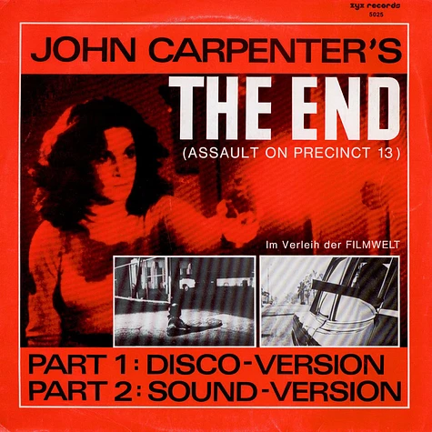 The Splash Band - John Carpenter's The End (Assault On Precinct 13) (New Scratch-Mix)