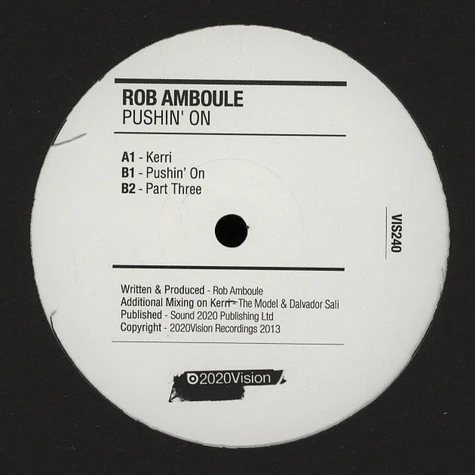 Rob Amboule - Pushin’ On