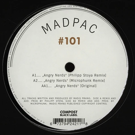 Madpac - Black Label #101
