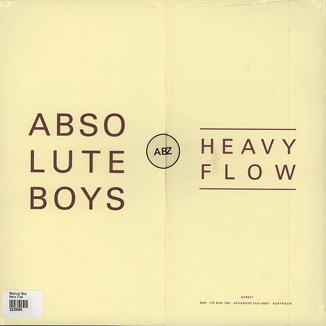 Absolute Boys - Heavy Flow