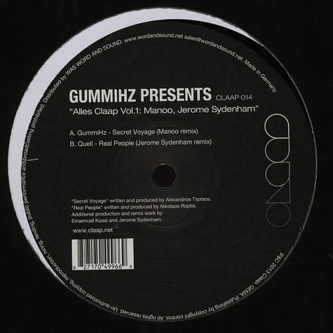 GummiHz / Quell - Alles Claap Volume 1 EP 3