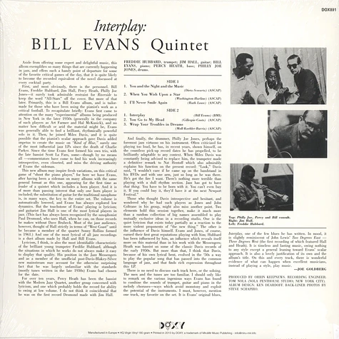 Bill Evans - Interplay