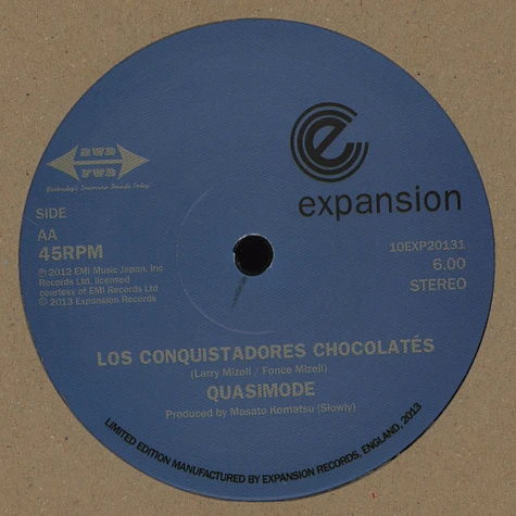Johnny Hammond / Quasimode - Los Conquistadores Chocolates