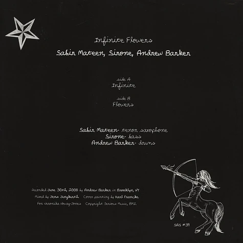Sabir Mateen / Sirone / Andrew Barker - Infinite Flowers