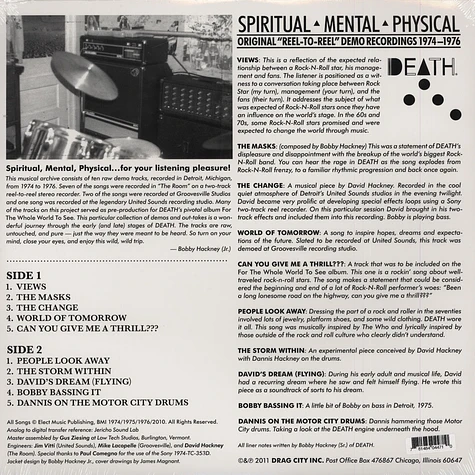 Death - Spiritual Mental Physical