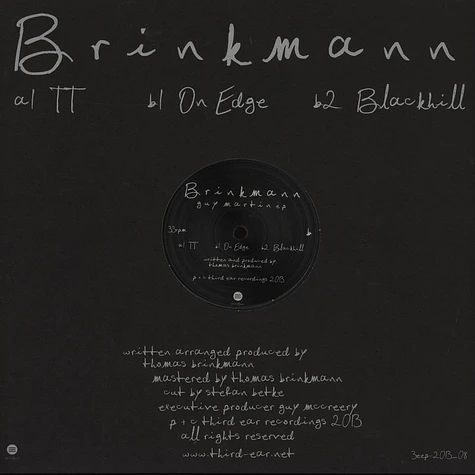 Thomas Brinkmann - Guy Martin EP