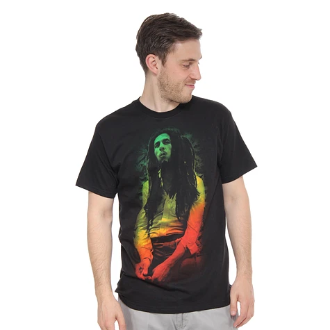 Bob Marley - Rasta Leaves T-Shirt
