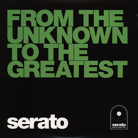 Serato - Control Vinyl Performance Series BLACK From the Unknown limited edition