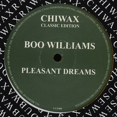 Boo Williams - Pleasant Dreams