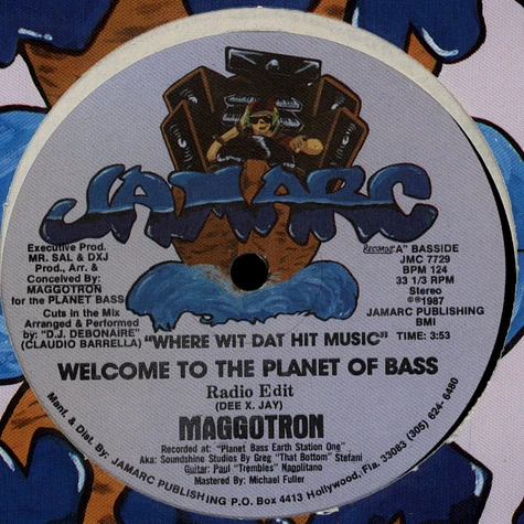 Maggotron - Welcome To The Planet Of Bass