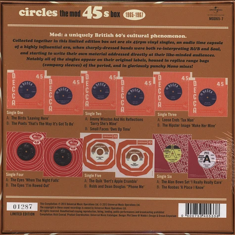 V.A. - Circles: The Mod 45s Box 1965-1967