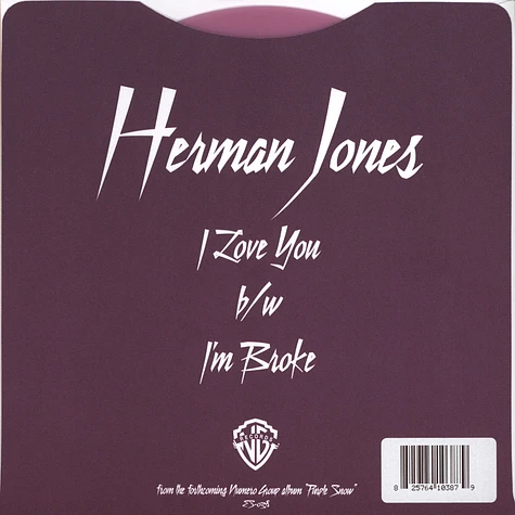 Herman Jones - I Love You / Ladie