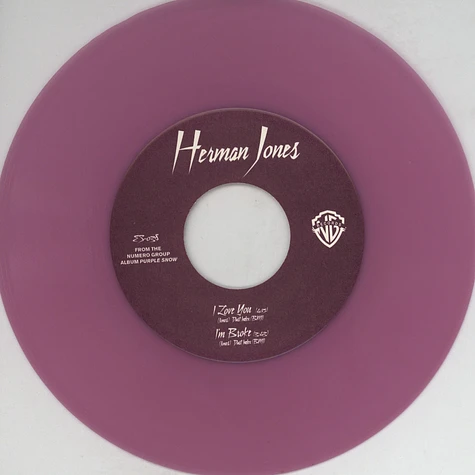 Herman Jones - I Love You / Ladie