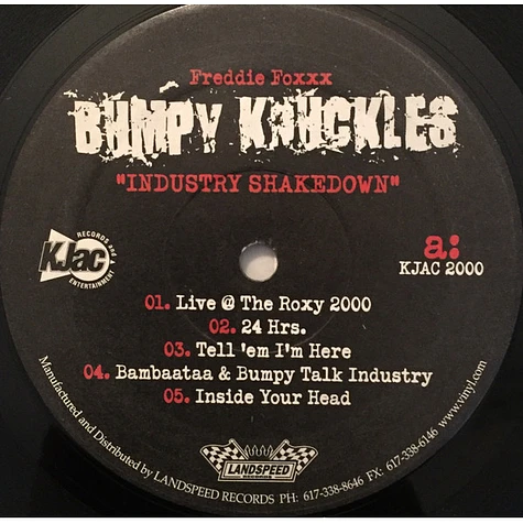 Freddie Foxxx / Bumpy Knuckles - Industry Shakedown