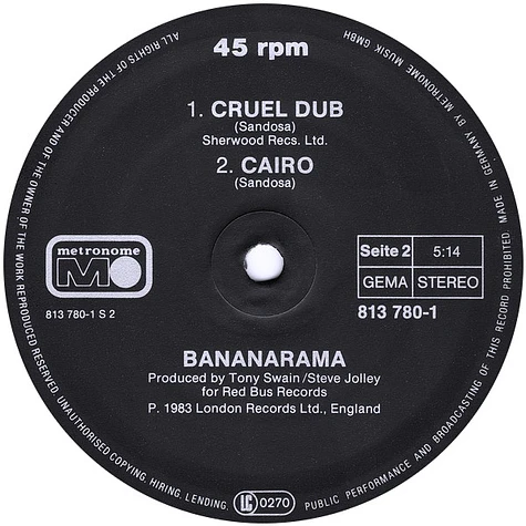 Bananarama - Cruel Summer