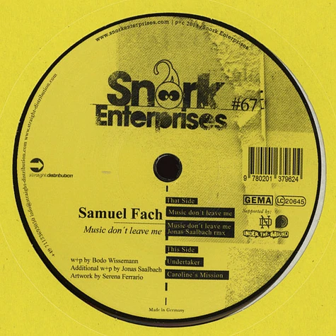 Samuel Fach - Music Don't Leave Me